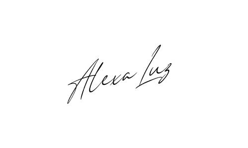 Alexa Luz name signature